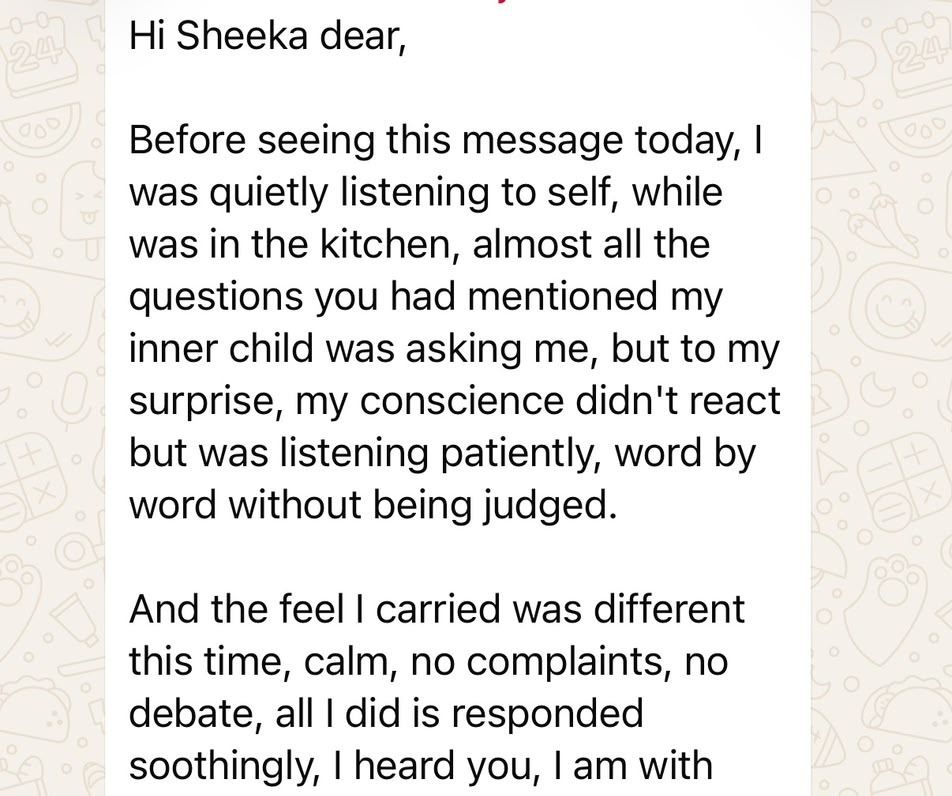 Message from a mother in the community 3